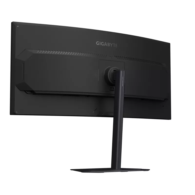 GIGABYTE GS34WQCA 34 collu WQHD izliekts spēļu monitors - 3440 x 1440, 1500R, 120Hz, 1ms, 300 cd/m², FreeSync Premium, HDR Ready, HDMI 2.0, DisplayPort 1.4