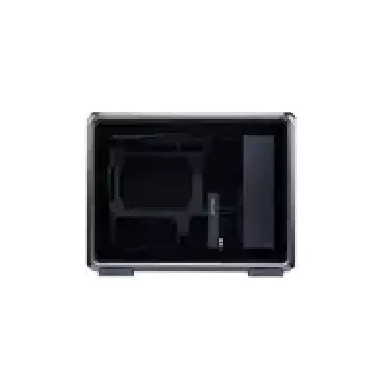 Datora korpuss Cooler Master MasterFrame 400 Mesh Melns mATX ar caurspīdīgu sānu paneli un 1× 120 mm ARGB ventilatoru