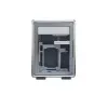 Datora korpuss Cooler Master MasterFrame 400 Mesh Silver, mATX, caurspīdīgs sānu panelis, 1x 120 mm ARGB ventilators