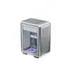 Datora korpuss Cooler Master MasterFrame 400 Mesh Silver, mATX, caurspīdīgs sānu panelis, 1x 120 mm ARGB ventilators