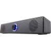 Portatīvais skaļrunis DEFENDER Z2 melns, vadu USB, 6W RMS, SNR 70 dB, 80–18000 Hz, kuba dizains