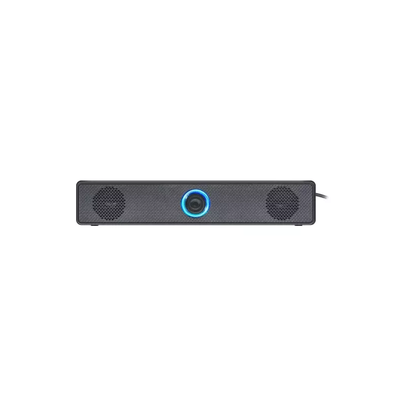 Portatīvais skaļrunis DEFENDER Z2 melns, vadu USB, 6W RMS, SNR 70 dB, 80–18000 Hz, kuba dizains