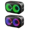 Defender Q5 Stereo Portable Bluetooth Speaker, 20W, LED Illumination, FM Radio, TWS
