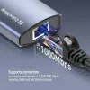 Dokstacija ColorWay CW-HUB02 6-in-1 100W — daudzportu centrmezgls ar strāvas padevi
