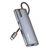 Dokstacija ColorWay CW-HUB02 6-in-1 100W — daudzportu centrmezgls ar strāvas padevi