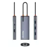 Dokstacija ColorWay CW-HUB02 6-in-1 100W — daudzportu centrmezgls ar strāvas padevi