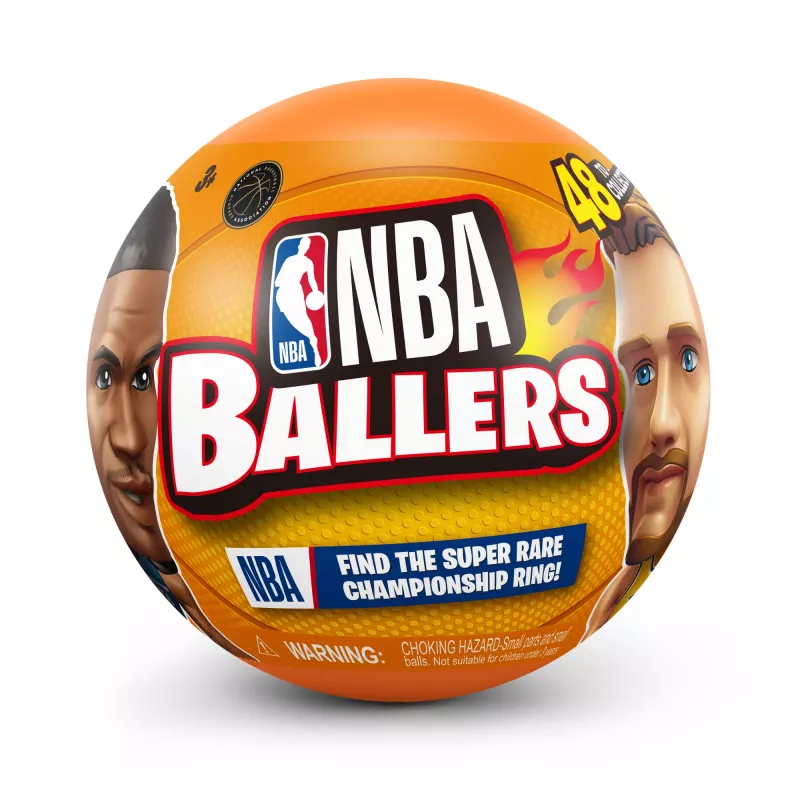 5 Surprise NBA Ballers Series 2, 3 gadi, Daudzkrāsains
