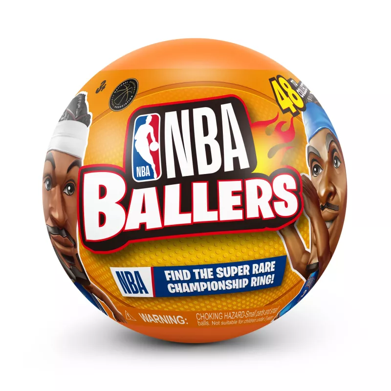 5 Surprise NBA Ballers Series 2, 3 gadi, Daudzkrāsains