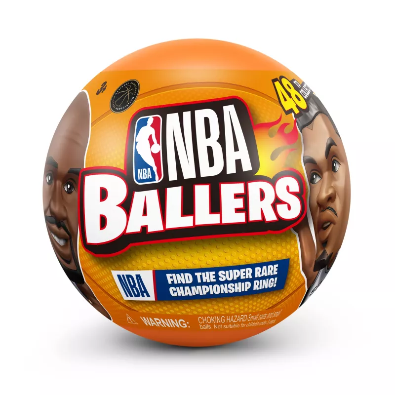 5 Surprise NBA Ballers Series 2, 3 gadi, Daudzkrāsains