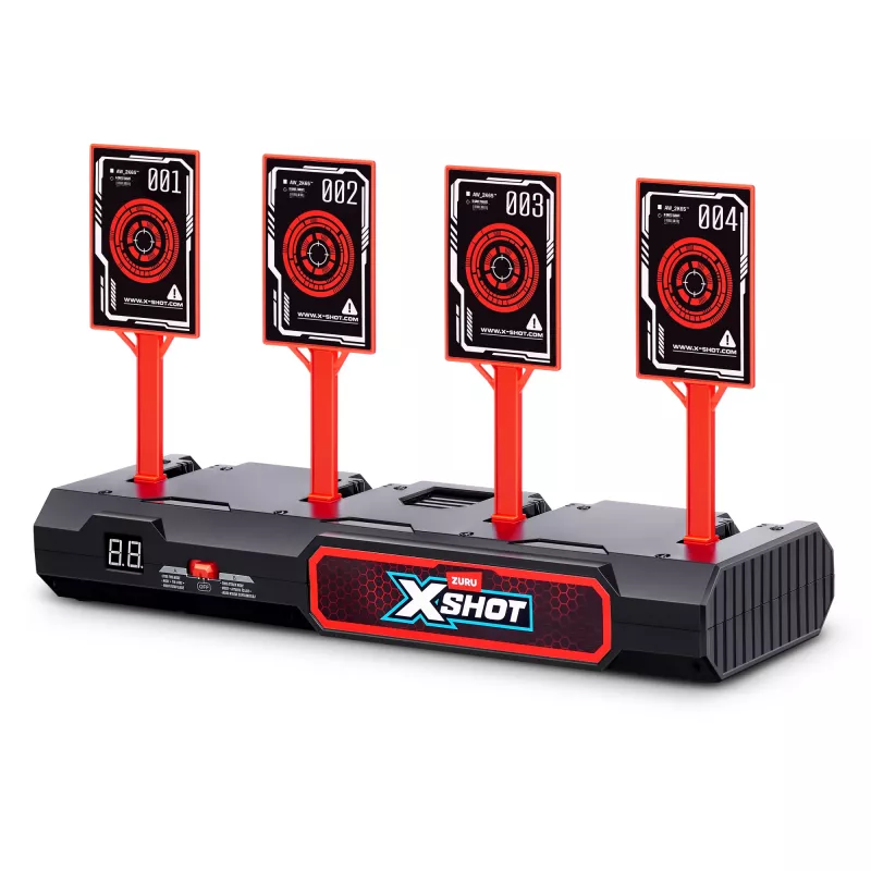 ZURU XSHOT Elektroniskais mērķis, Mērķis, 8 gadi, AA, Melns