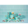 Rotaļlietu komplekts Zuru Mini Brands Mini Minis Fill the Fridge Playset — kolekcionējami miniatūri pārtikas preču ledusskapja aksesuāri