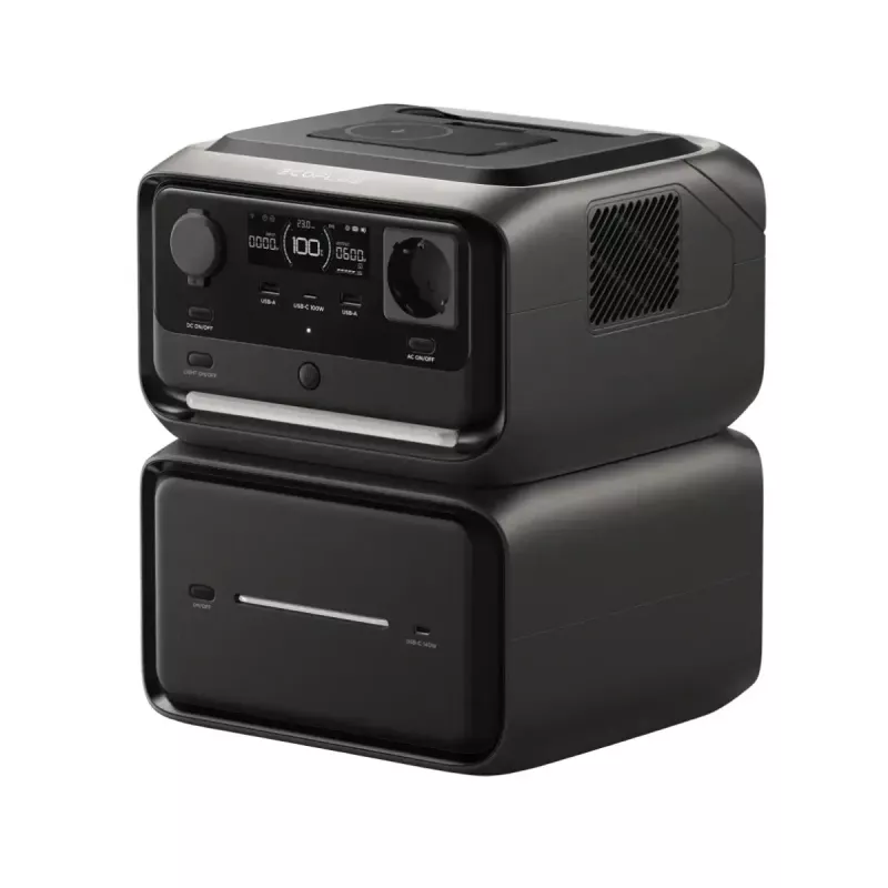 Pārnēsājamais akumulators EcoFlow RIVER 3 MAX PLUS Wireless, 858Wh