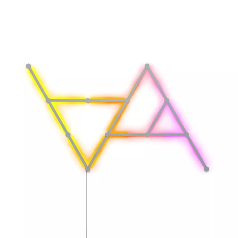Nanoleaf Lines startera komplekts cita balta RGB IP20 15 gab.