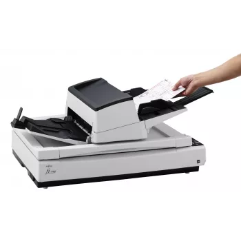 Ricoh fi-7700S plakanvirsmas un ADF skeneris 600 x 600 DPI A3 melns, balts