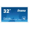 Monitors iiyama ProLite TF3239MSC-W1AG 31,5 collas (80 cm) Full HD 1920x1080 LED skārienekrāns AMVA3 balts