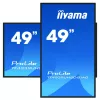 iiyama ProLite TF4939UHSC-B1AG datora monitors 124,5 cm (49 collas) 3840 x 2160 pikseļi 4K Ultra HD LED skārienjūtīgs Daudzlietotāju Melns
