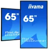 Digitālās reklāmas plakanpanelis IIYAMA LH6552UHS-B1 64,5 collas IPS 4K 3840x2160 500 cd/m² Android 8.0 24/7 Melns