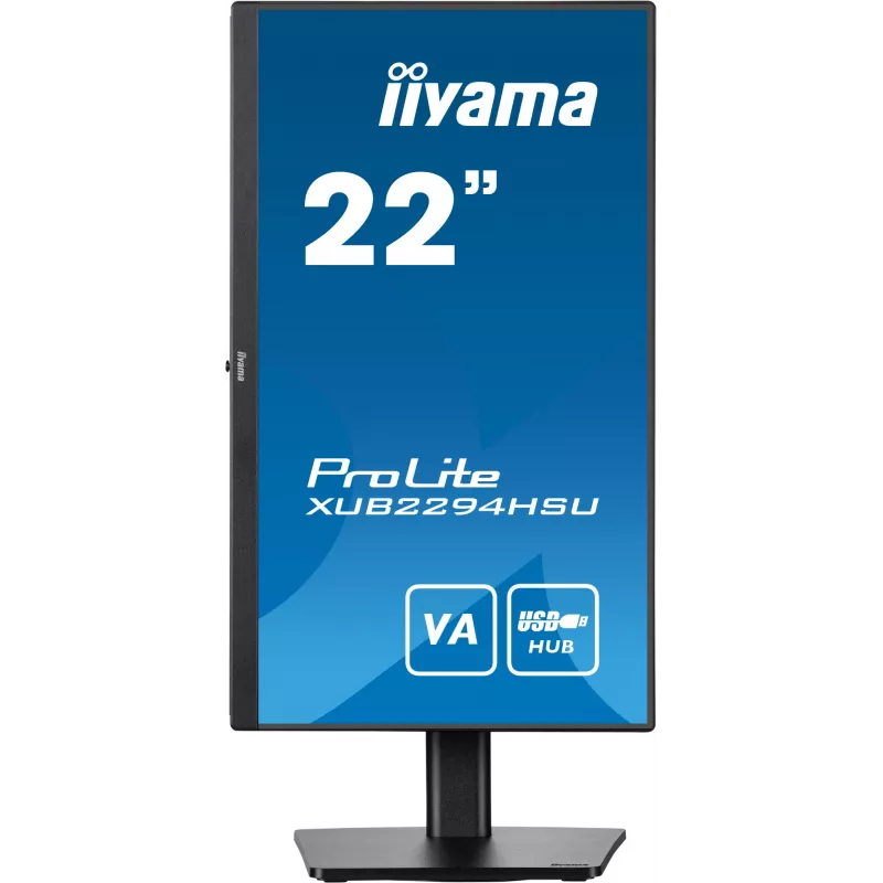 iiyama ProLite XUB2294HSU-B2 datora monitors 54,6 cm (21,5 collas) 1920 x 1080 pikseļi Full HD LCD melns