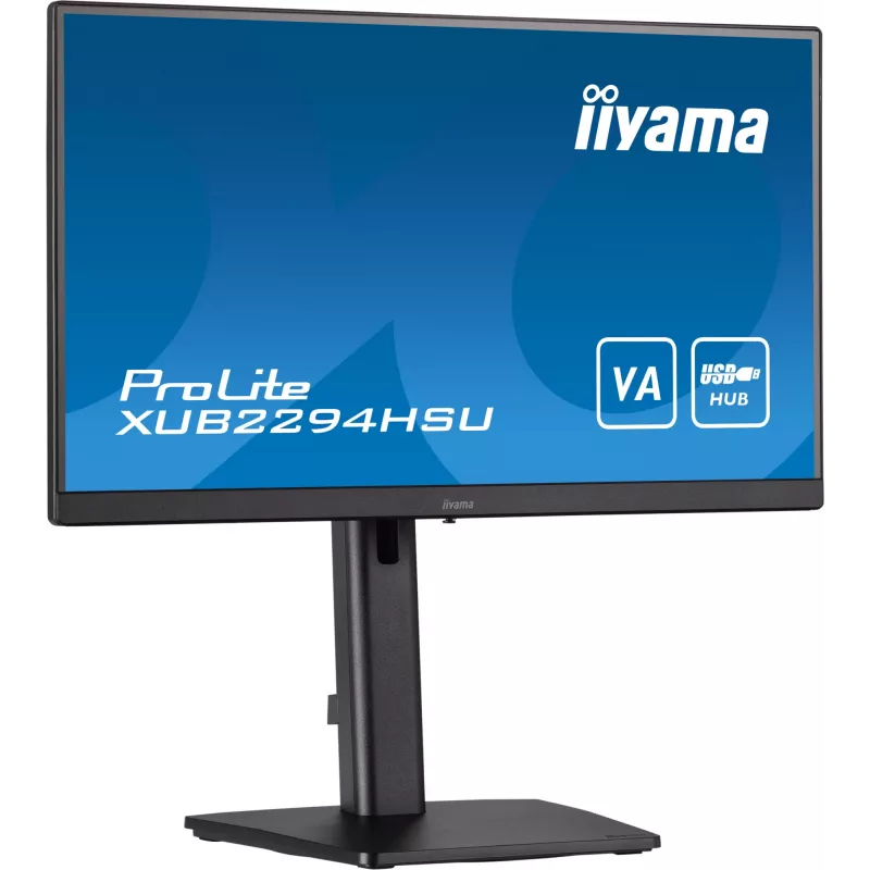 iiyama ProLite XUB2294HSU-B2 datora monitors 54,6 cm (21,5 collas) 1920 x 1080 pikseļi Full HD LCD melns