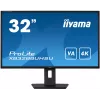 iiyama ProLite XB3288UHSU-B5 datora monitors 80 cm (31.5 collas) 3840 x 2160 pikseļi 4K Ultra HD LCD Melns