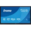 Interaktīvs plakanais panelis IIYAMA TE6513A-B2AG 64,5 collas (163,8 cm) 4K UHD 500 cd/m² Wi‑Fi Android 24/7 skārienekrāns