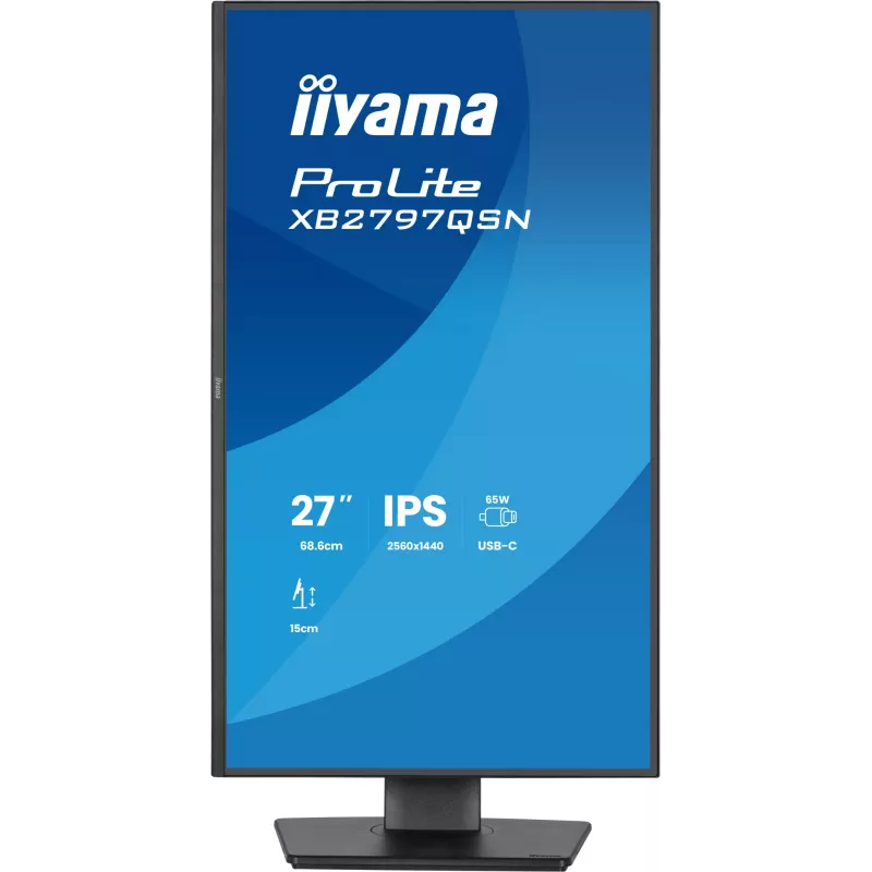 iiyama ProLite XB2797HSN-B1 datora monitors 68,6 cm (27 collas) 1920 x 1080 pikseļi Full HD LCD melns