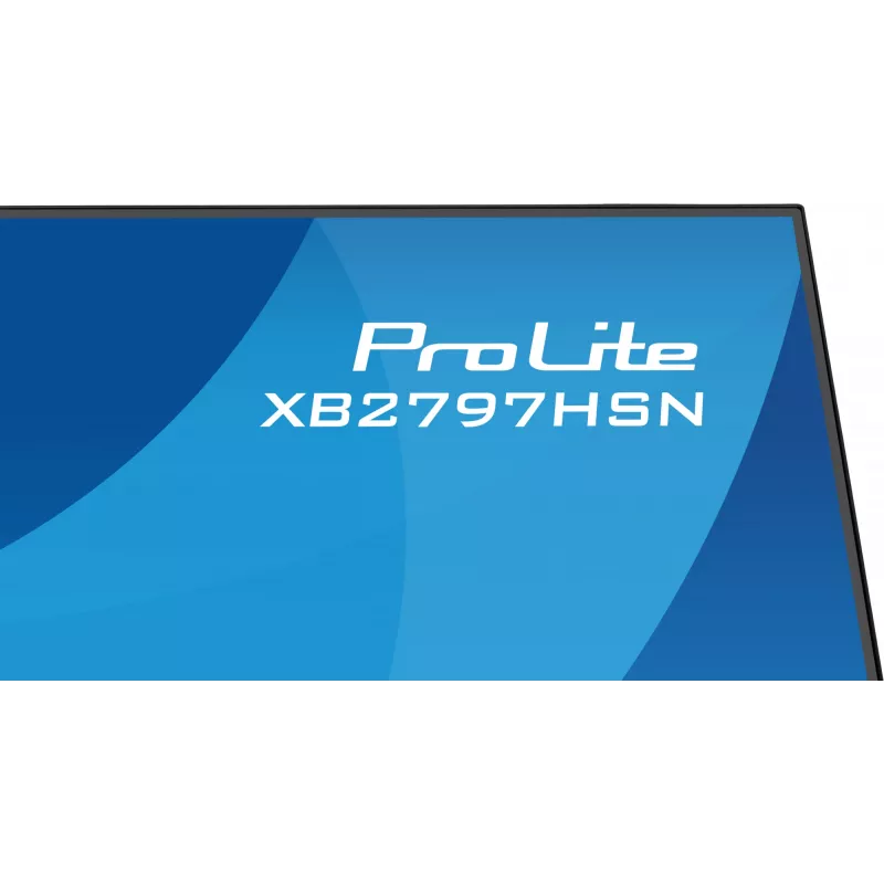 iiyama ProLite XB2797HSN-B1 datora monitors 68,6 cm (27 collas) 1920 x 1080 pikseļi Full HD LCD melns