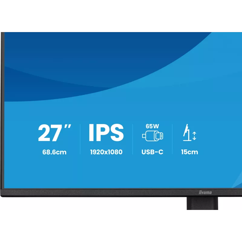iiyama ProLite XB2797HSN-B1 datora monitors 68,6 cm (27 collas) 1920 x 1080 pikseļi Full HD LCD melns