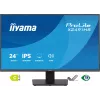 Monitors IIYAMA ProLite X2491HS-B1 23,8 collas (60,5 cm) Full HD IPS LCD, 1920×1080, 178° skata leņķi, matēts, iebūvēti skaļruņi, VESA, melns