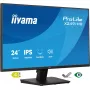 Monitors IIYAMA ProLite X2491HS-B1 23,8 collas (60,5 cm) Full HD IPS LCD, 1920×1080, 178° skata leņķi, matēts, iebūvēti skaļruņi, VESA, melns