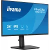 Datoru monitors IIYAMA ProLite XB2491H-B1 23.8 collas (60.5 cm) Full HD IPS LCD, 1920×1080, 178° skata leņķis, VESA, augstumā regulējams, melns