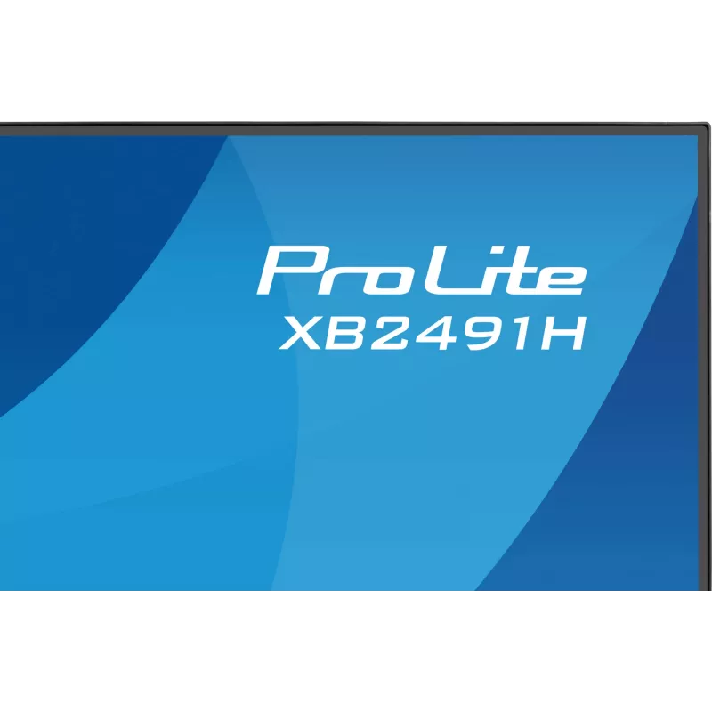 Datoru monitors IIYAMA ProLite XB2491H-B1 23.8 collas (60.5 cm) Full HD IPS LCD, 1920×1080, 178° skata leņķis, VESA, augstumā regulējams, melns