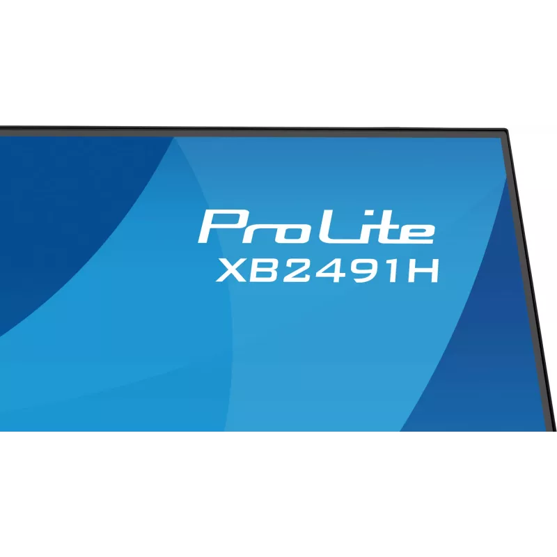 Datoru monitors IIYAMA ProLite XB2491H-B1 23.8 collas (60.5 cm) Full HD IPS LCD, 1920×1080, 178° skata leņķis, VESA, augstumā regulējams, melns