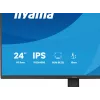 Datoru monitors IIYAMA ProLite XB2491H-B1 23.8 collas (60.5 cm) Full HD IPS LCD, 1920×1080, 178° skata leņķis, VESA, augstumā regulējams, melns