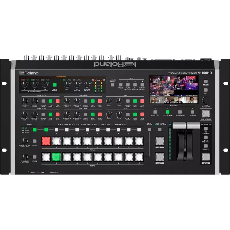 Video pārslēdzējs Roland V-160HD Composite USB Type-C 60 Hz