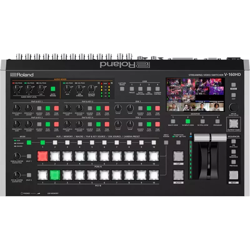 Video pārslēdzējs Roland V-160HD Composite USB Type-C 60 Hz