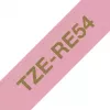 Brother TZE-RE54 līmlentes lente Zelts uz Rozā