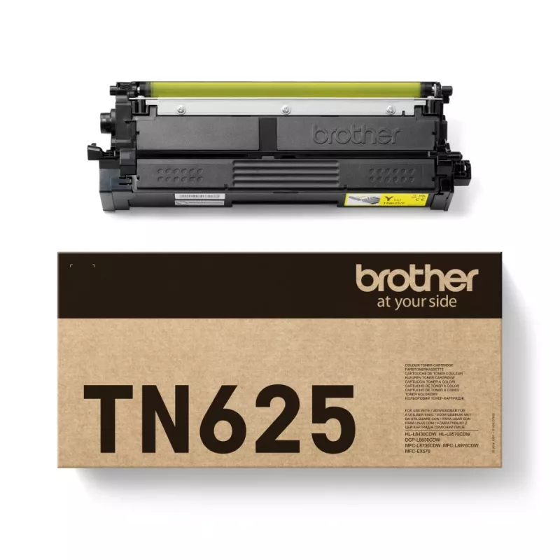 Toner Brother TN-625Y dzeltens oriģināls, 1 gab., ražība 1800 lapas