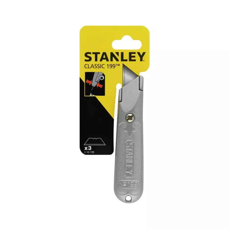 Nazis ar fiksētu asmeni Stanley 140mm 199E
