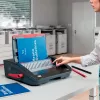 GBC CombBind® CB25E elektriskā iesiešanas iekārta, ķemmes iesiešanas iekārta, elektriska, 390 loksnes, melna, sarkana