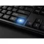 Kensington KM270 EQ uzlādējams galda komplekts — bezvadu, RF Wireless + Bluetooth, membrānas, QWERTZ, melns, pele iekļauta