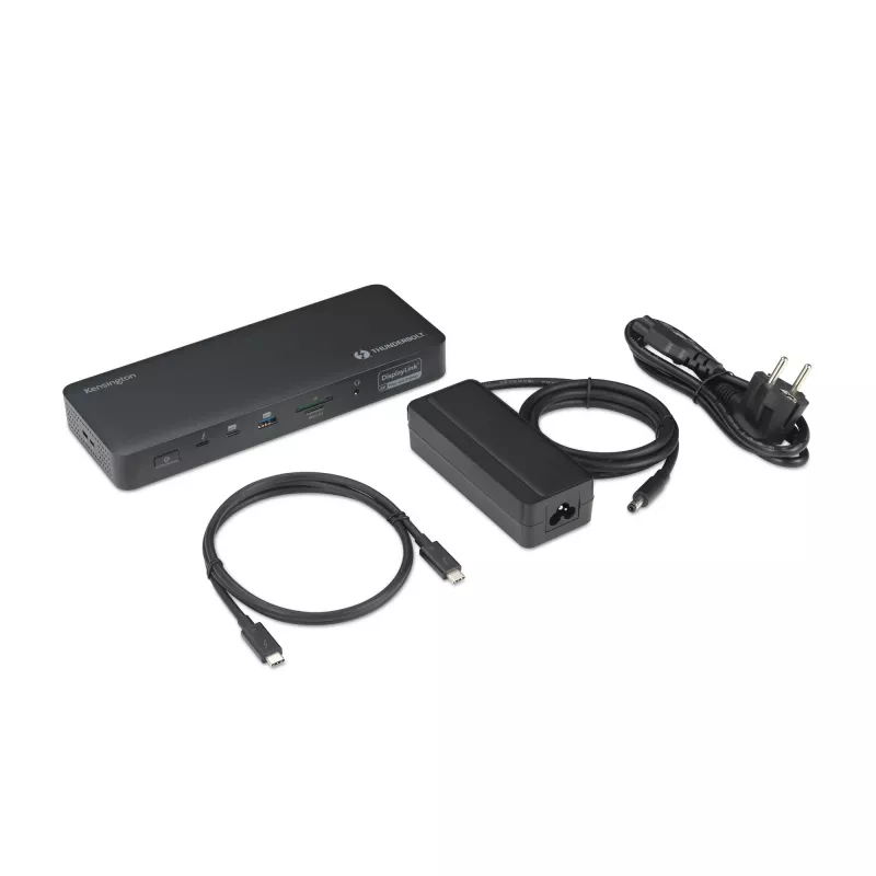 Kensington SD5920T EQ Thunderbolt 4 Quad 4K Hybrid Dock ar DisplayLink tehnoloģiju