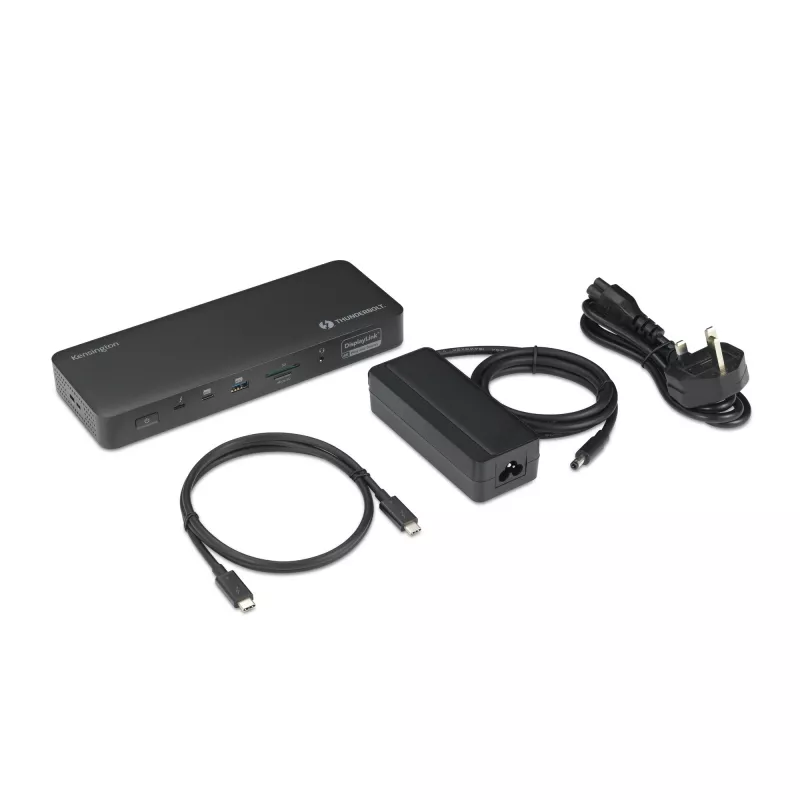 Kensington SD5920T EQ Thunderbolt 4 Quad 4K Hybrid Dock ar DisplayLink tehnoloģiju