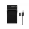 Duracell Digital Camera Battery Charger, USB, Indoor battery charger, Nikon EN-EL9, Melns, 5 V, 5 V
