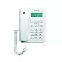 Motorola CT202 analogais tālrunis zvanītāja ID balts