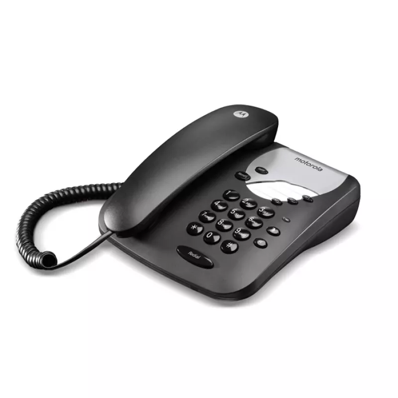 Motorola CT1 Analogais tālrunis Melns