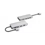eSTUFF ES623010 saskarnes centrmezgls USB 3.2 Gen 1 (3.1 Gen 1) Type-C 5000 Mbit/s Alumīnijs