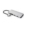 eSTUFF ES623010 saskarnes centrmezgls USB 3.2 Gen 1 (3.1 Gen 1) Type-C 5000 Mbit/s Alumīnijs