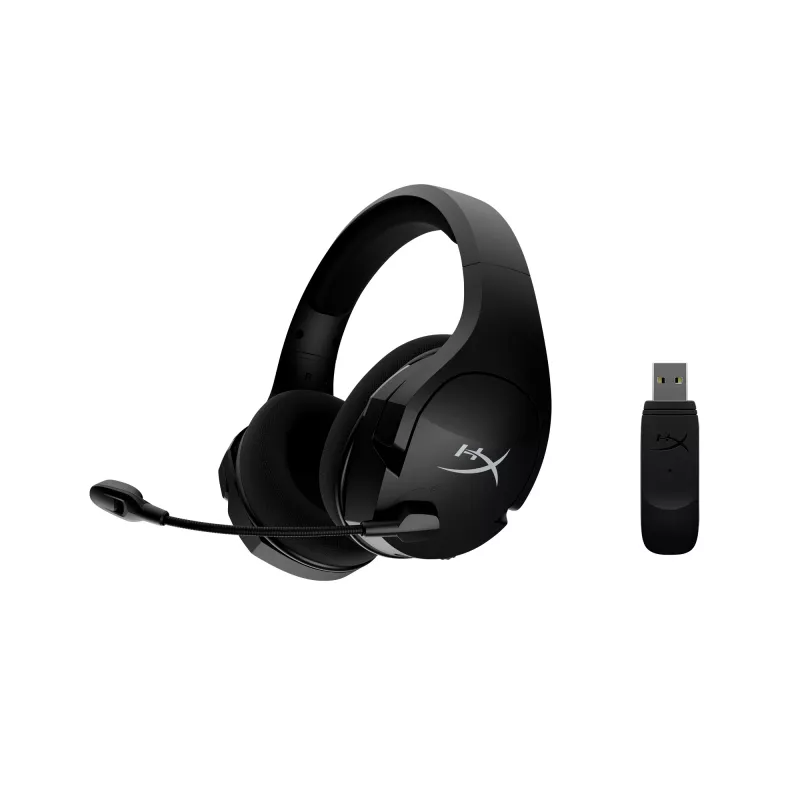 HyperX Cloud Stinger Core - Bezvadu spēļu austiņas + 7.1 (melnas)