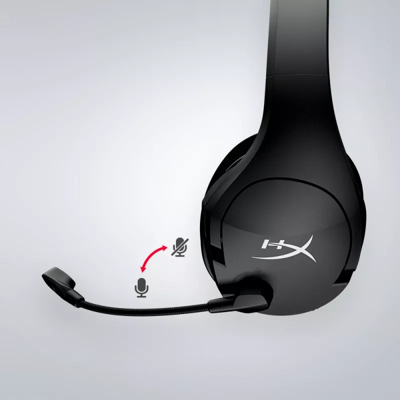 HyperX Cloud Stinger Core - Bezvadu spēļu austiņas + 7.1 (melnas)